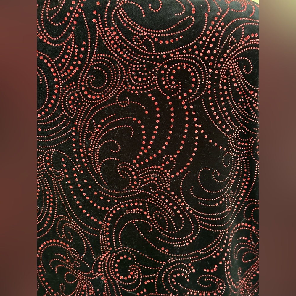 Elementz Black & Red Sequence 1 Button Jacket Att… - image 6